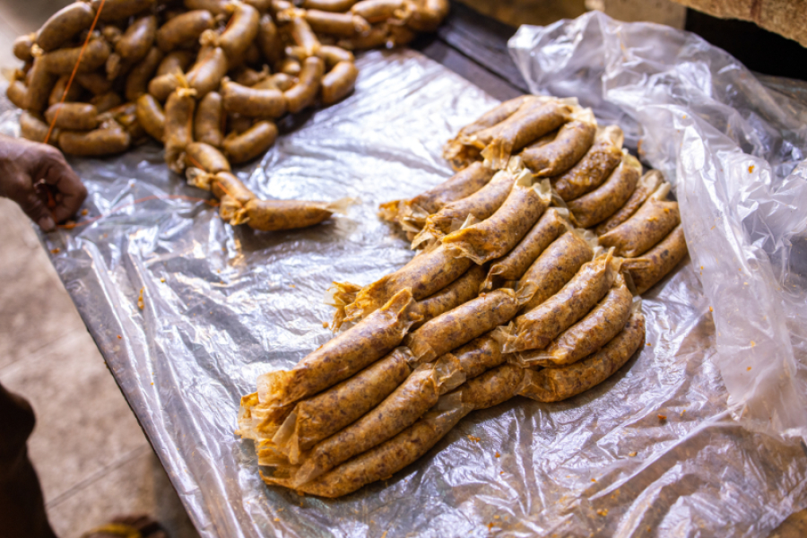 ไส้หรอกหมูหมักเกลือเพื่อสุขภาพ : ลดโซเดียม เพิ่มรสชาติด้วยสมุนไพร